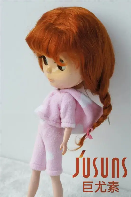 JD2031 Длинные Ангольские мохер милые Анна косы BJD кукольные парики Размер 10-11 дюймов кукольные аксессуары