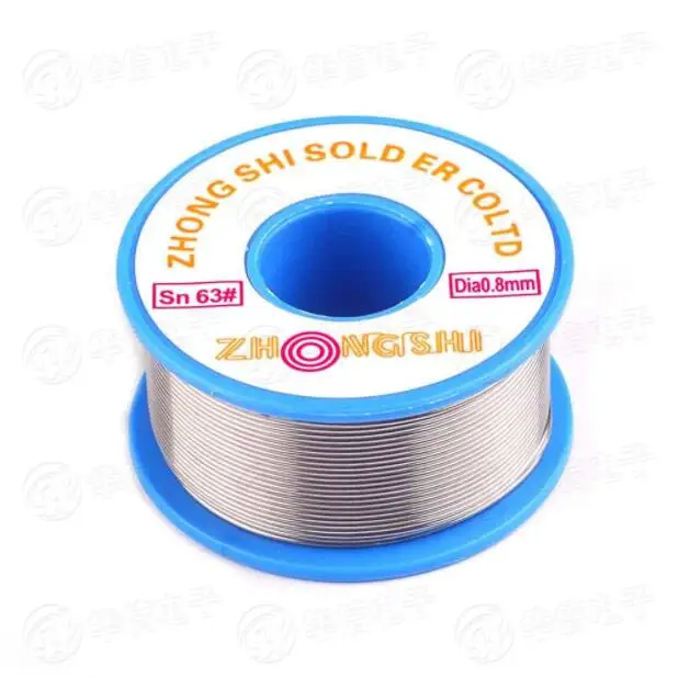 Soldering iron tin wire / high quality solder 0.8MM purity 100G | Электроника
