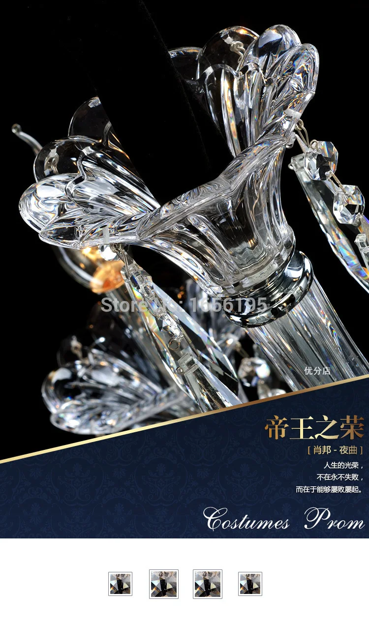 Современная хрустальная люстра винтажный светильник 6 8 10 Arms ing Lustre de Роскошная