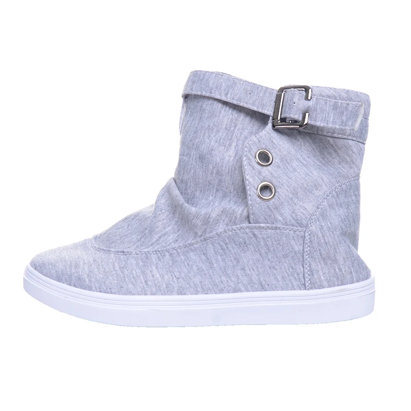 HEE GRAND/сезон весна-осень ботильоны коллекция 2017 года однотонные парусиновые