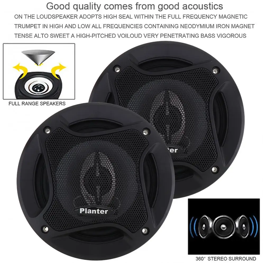 TS A1372E 5 дюймов 300 Вт Авто Автомобиль HiFi коаксиальный динамик Автомобильная дверь