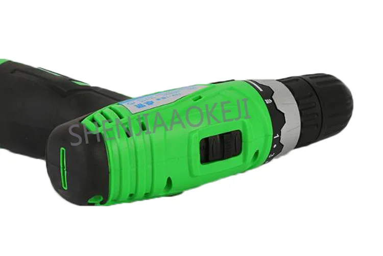12V-1 двухскоростная зарядная дрель электрическая дрель перезаряжаемая ручная дрель бытовая электрическая отвертка 0,8-10 мм патрон