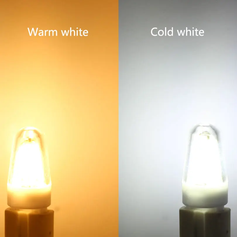 2017 Новый Керамический G9 СВЕТОДИОДНАЯ Лампа С Регулируемой Яркостью E14 220 В