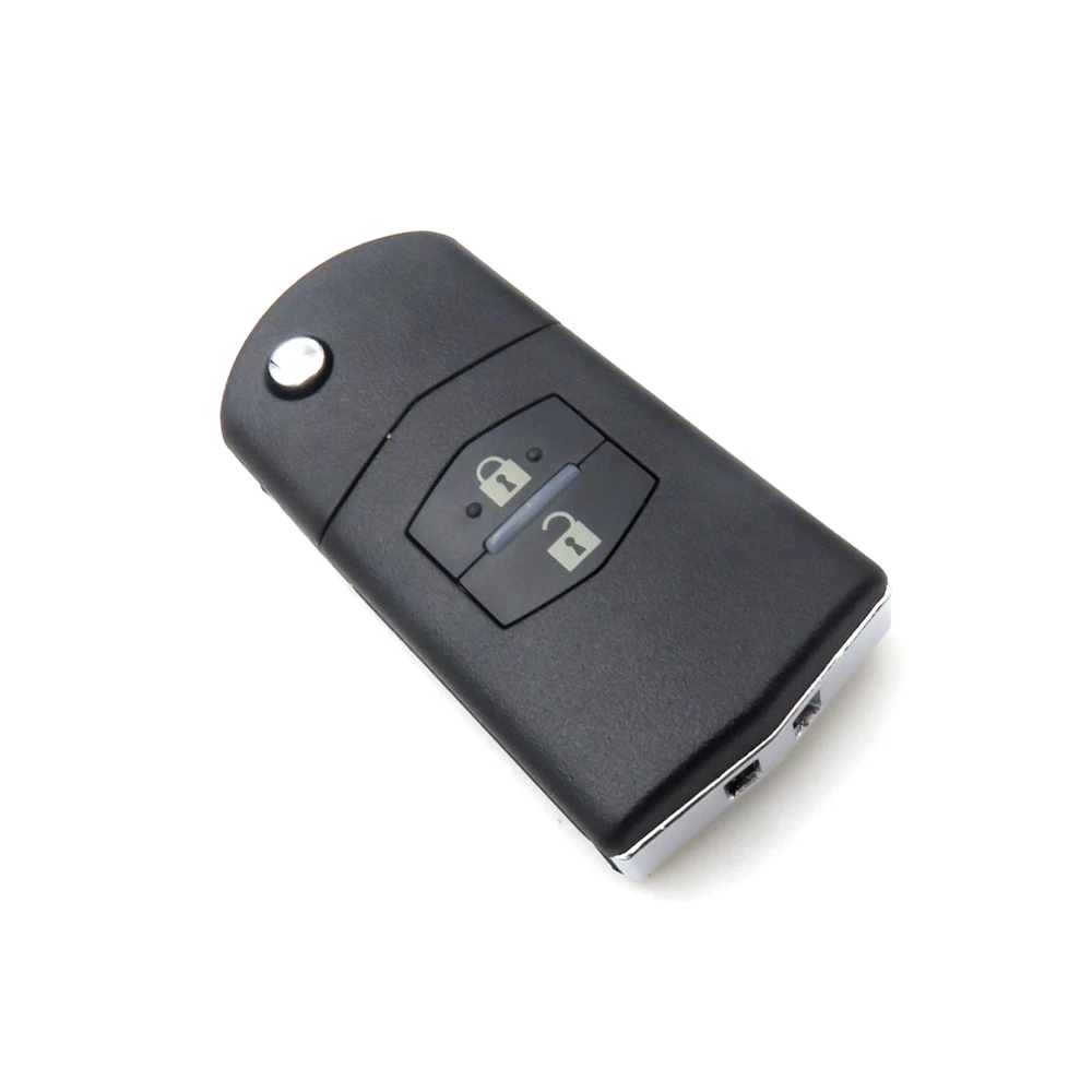 2 кнопки флип пульт дистанционного ключа чехол Корпус Замена Брелок