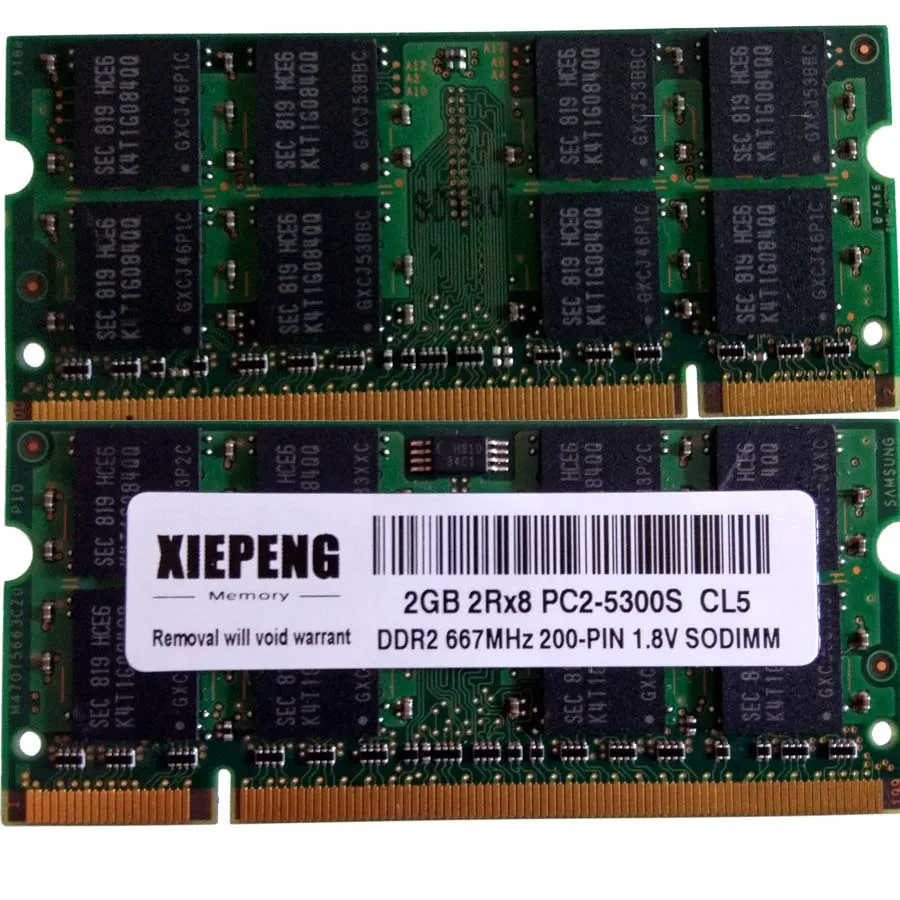 Ноутбук 2 Гб 2Rx8 оперативная память DDR2 800 МГц 4 667 для Acer TravelMate 4320 4530 4720 4730 5320 5330 5520G 5530