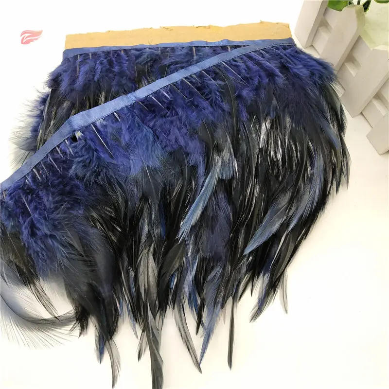 Высокое качество 10 ярдов Розовый турецкий перо ленты украшения 4-6 дюймов/10-15 см