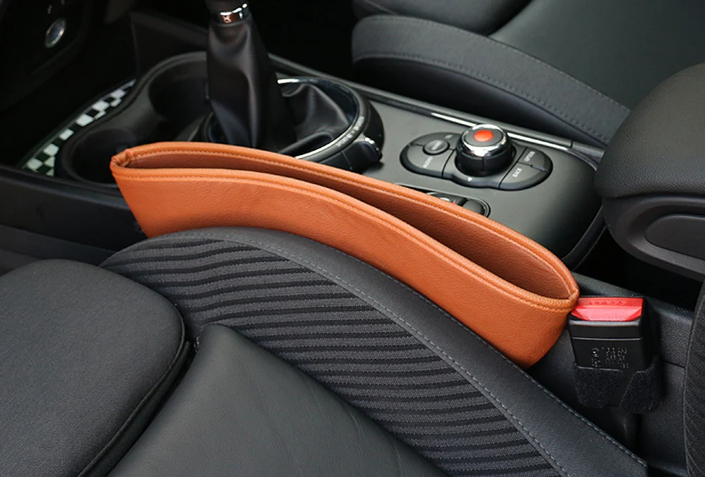 1 шт. автокресло зазор анти-утечки карман хранения сумки для Mini Cooper One d JCW земляк Clubman F55 F56 F60 R56 R60 R61 аксессуары