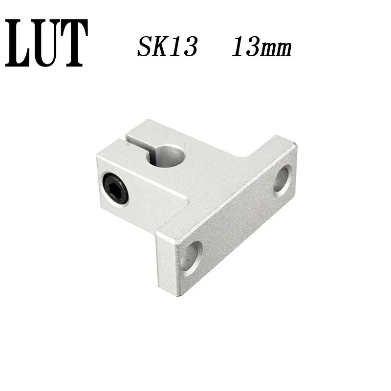 High quality 10 pcs/lot Free Shipping SK13 13mm linear bearing rail shaft support XYZ Table CNC Router SH13A | Обустройство дома