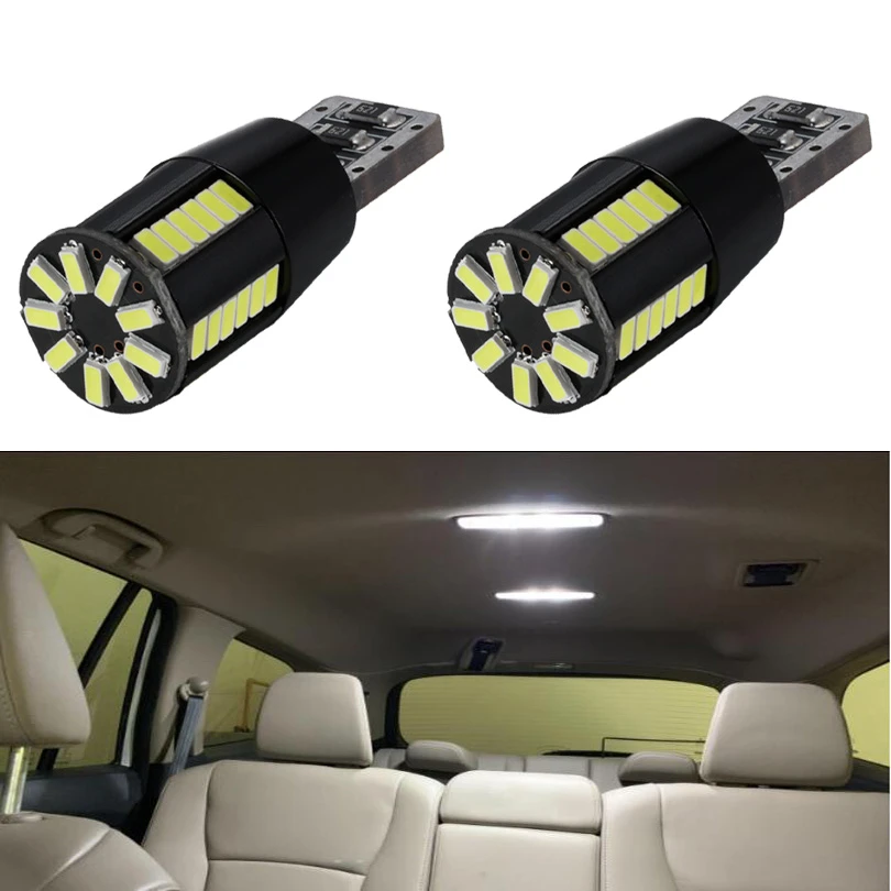 2x T10 LED W5W Canbus Parking Light for Opel Astra k g Meriva Insignia Zafira Vectra c Corsa b d Car Interior Lighting Auto lamp |