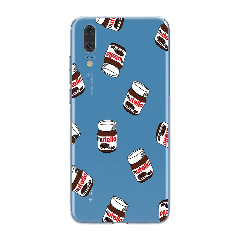 Ciciber Забавный чехол для телефона с едой десертом шоколадом для huawei P20 Lite P30 P10 P9 P8 Lite Pro Plus P smart мягкий чехол из ТПУ