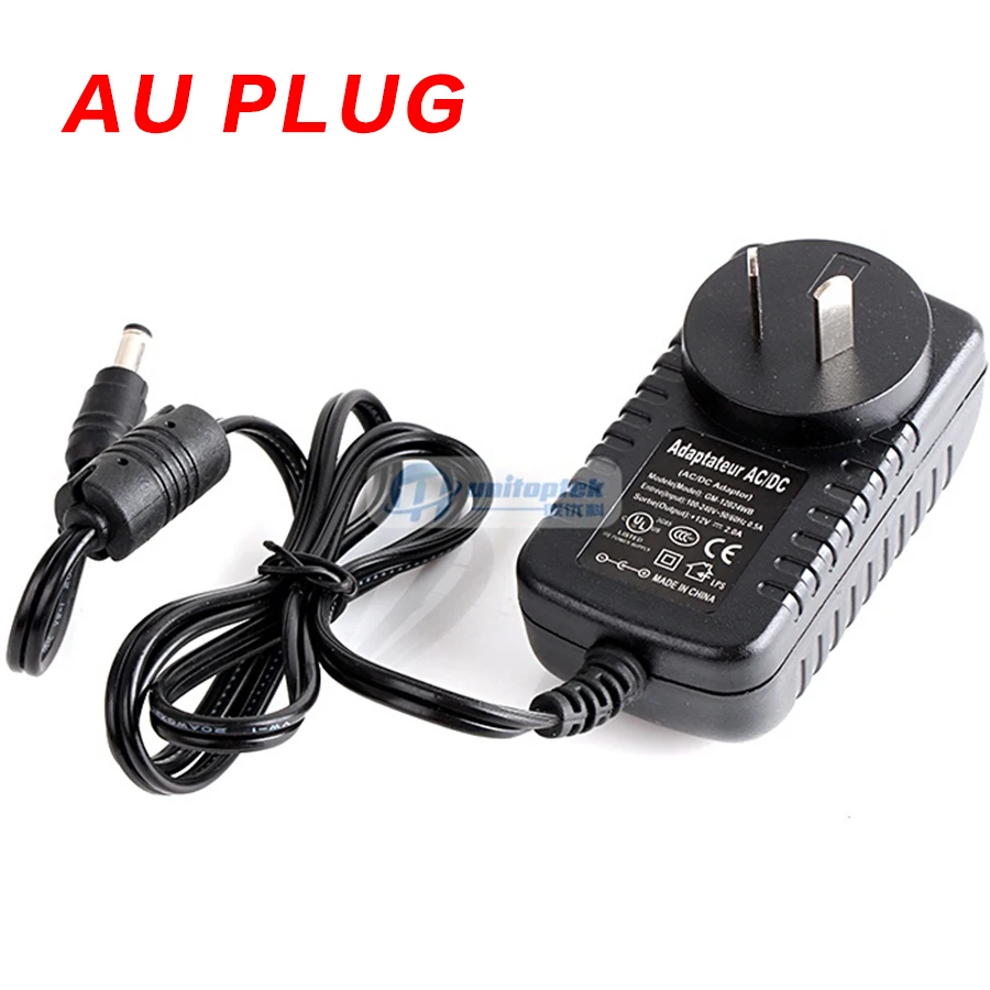 Квалифицированный AC 110-240V к DC 12V 2A переключатель питания адаптер для CCTV EU/US/UK/AU Plug |