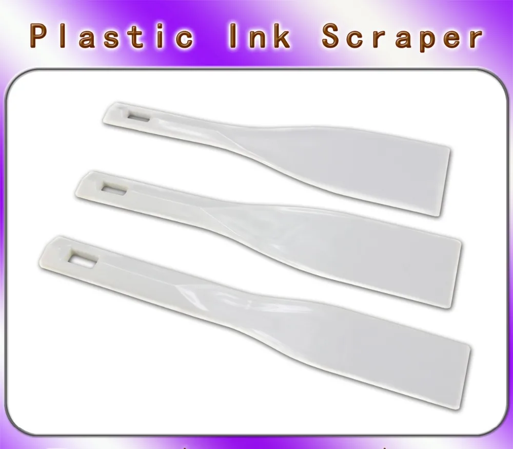 Бесплатная доставка трехразмерный скребок для трафаретной печати пластиковый