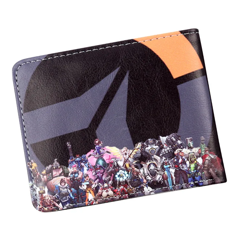 Новое прибытие Overwatch игровой тематический кошелек Bi Fold держатель для карт