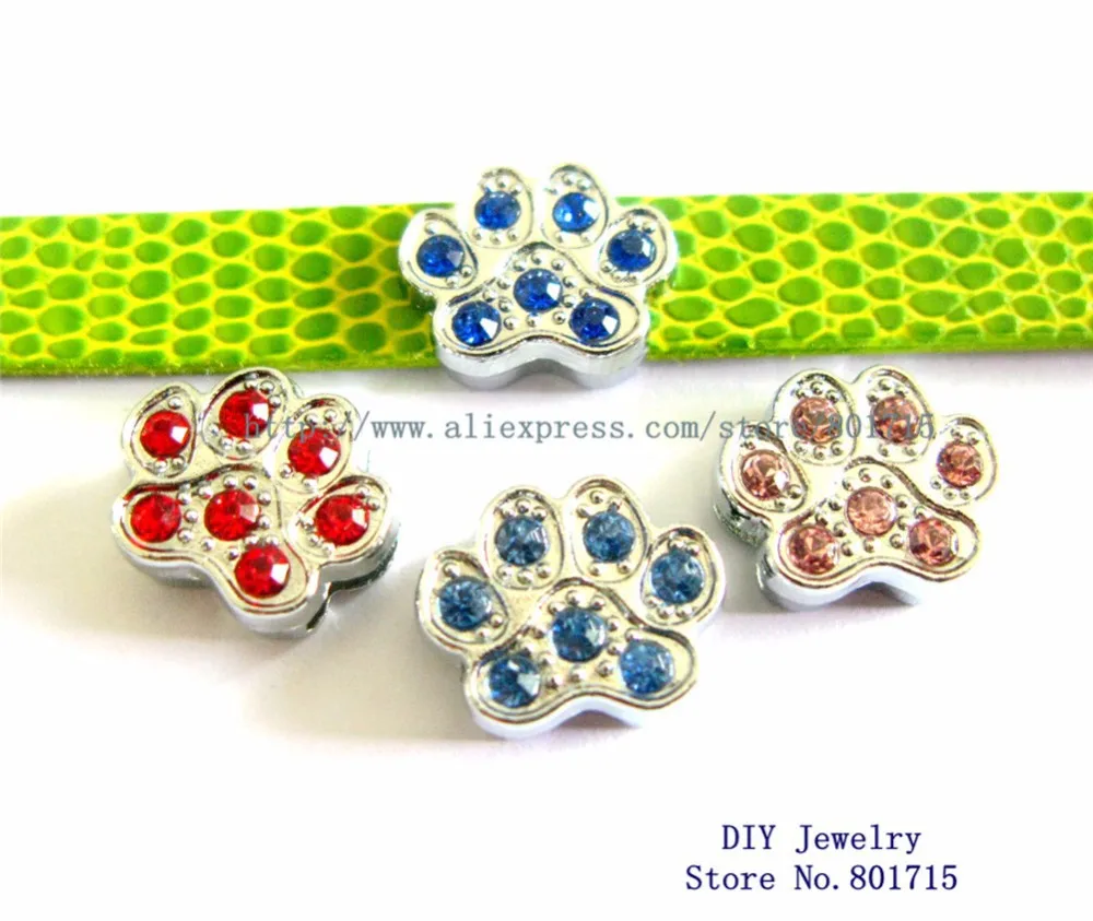 5 шт. новые стильные красочные слайды в виде лап оптовая продажа аксессуаров