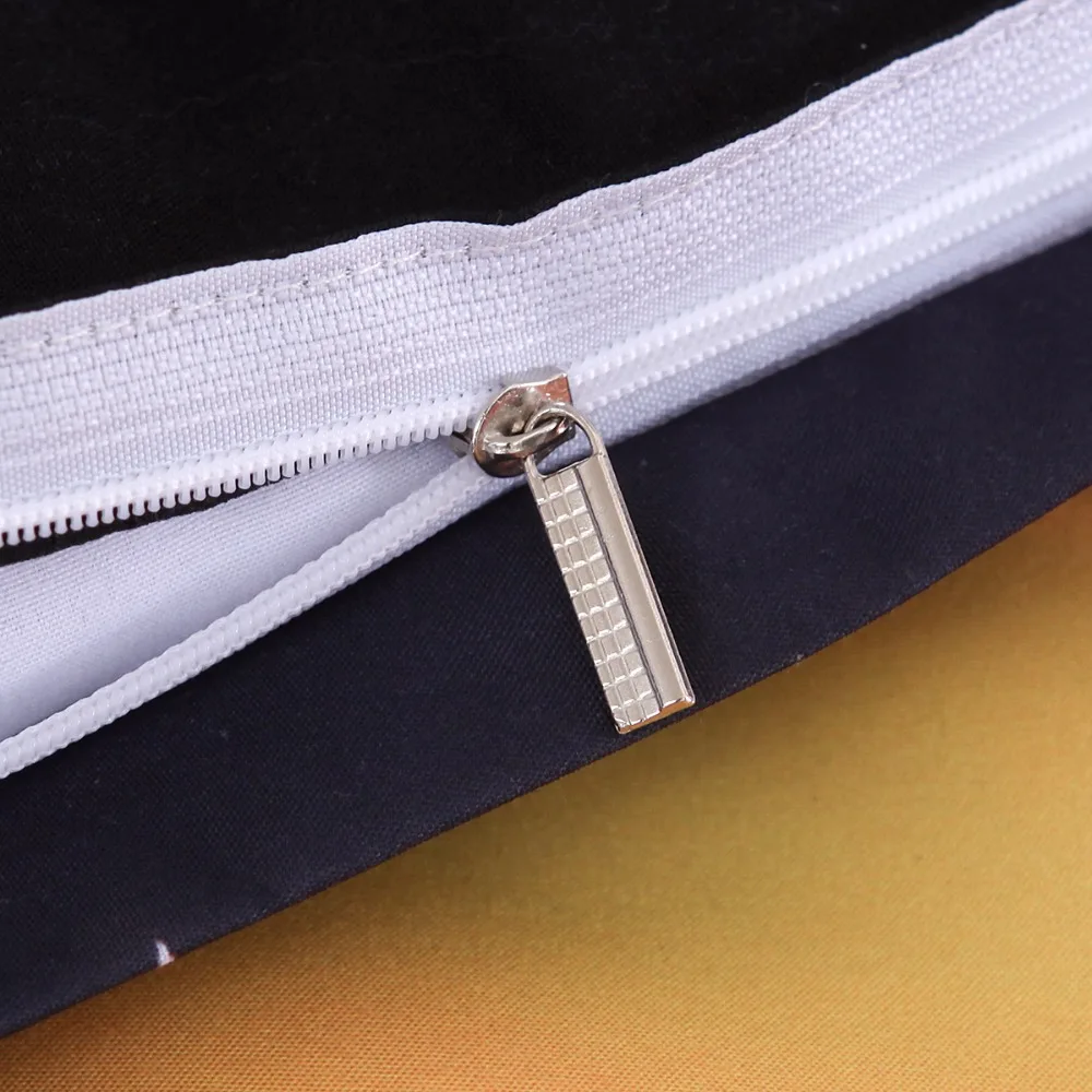 

Nordic Adult's Bed Linens Bedclothes Maple Leaves Notes Bed Bedding US Queen Twin Quilt Duvet Cover Set for Wedding Decor