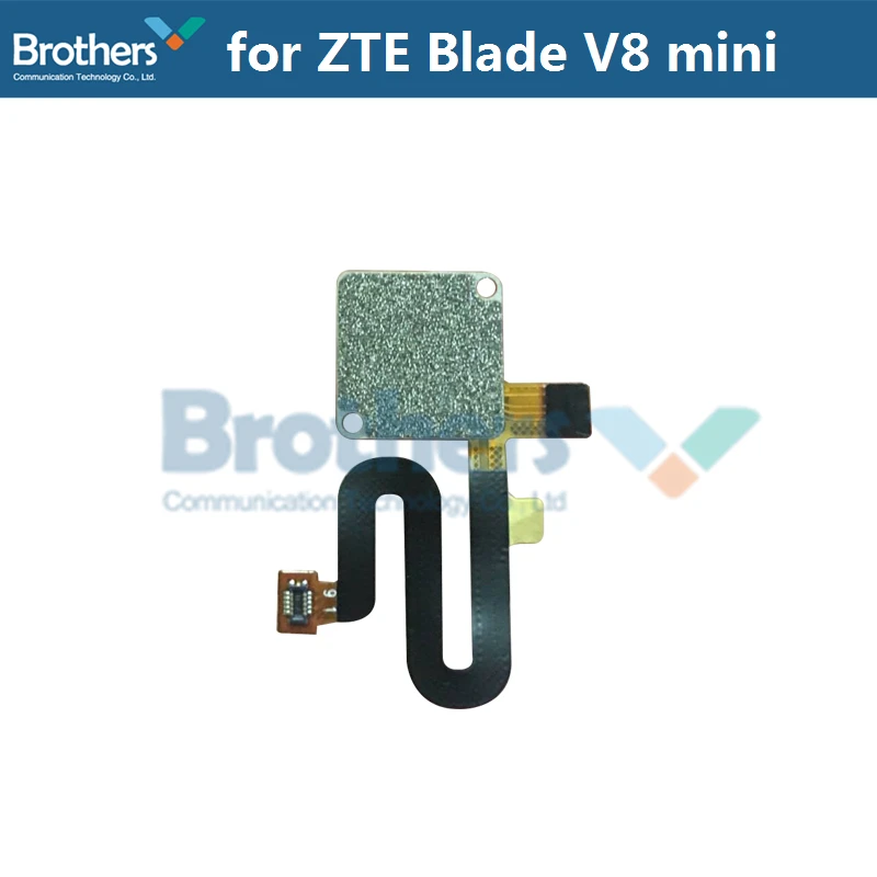 Для zte Blade V8 мини отпечаток пальца гибкий кабель Датчик кнопки возврата сканерфлекс кабель для zte V8 мини телефон замена