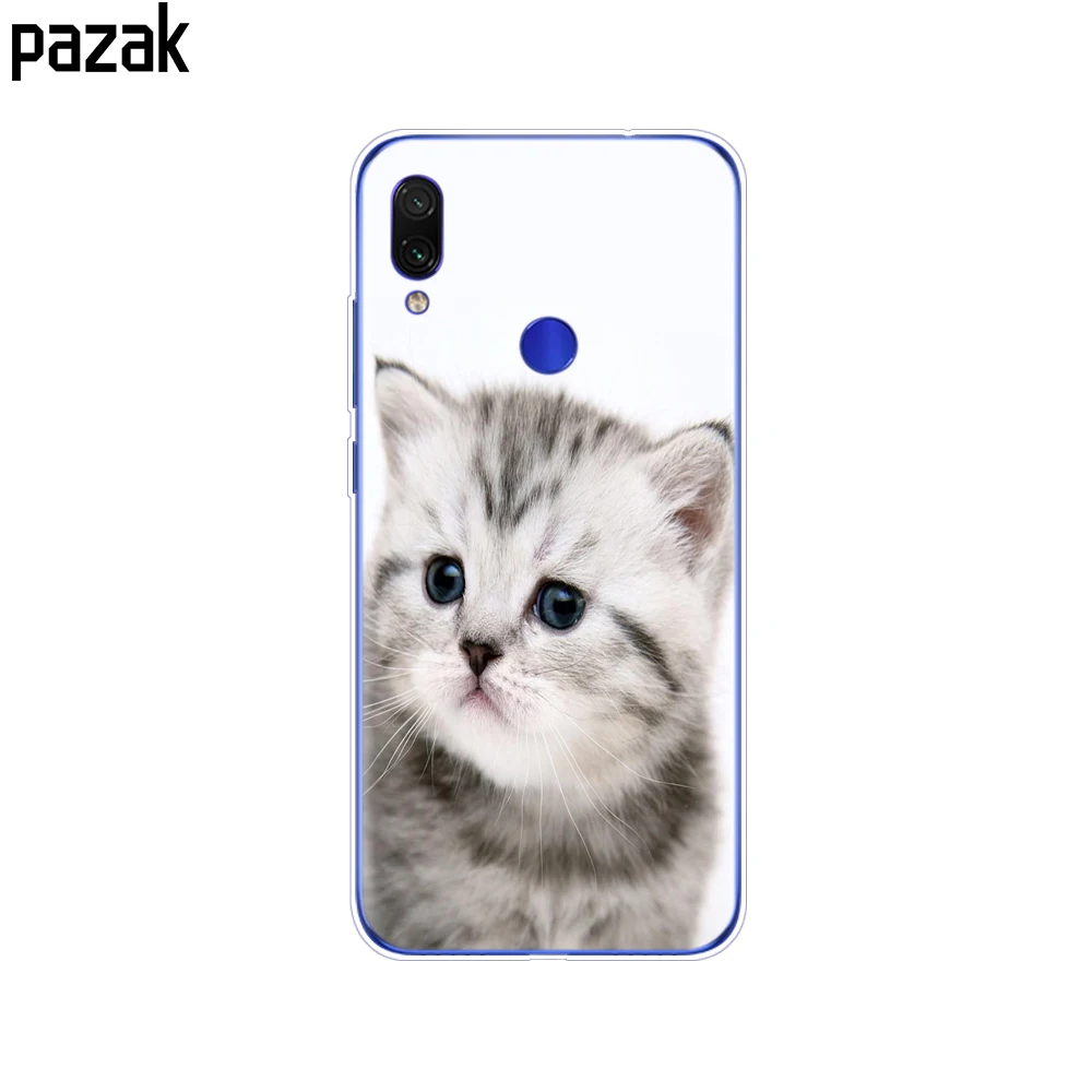 Чехол для Xiaomi Redmi Note 7, 6,3 дюйма, силиконовый чехол из мягкого ТПУ с рисунком для Xiaomi Redmi 7, чехол 6,26 дюйма, Fundas Coque Redmi Note7, чехол - Цвет: 34240