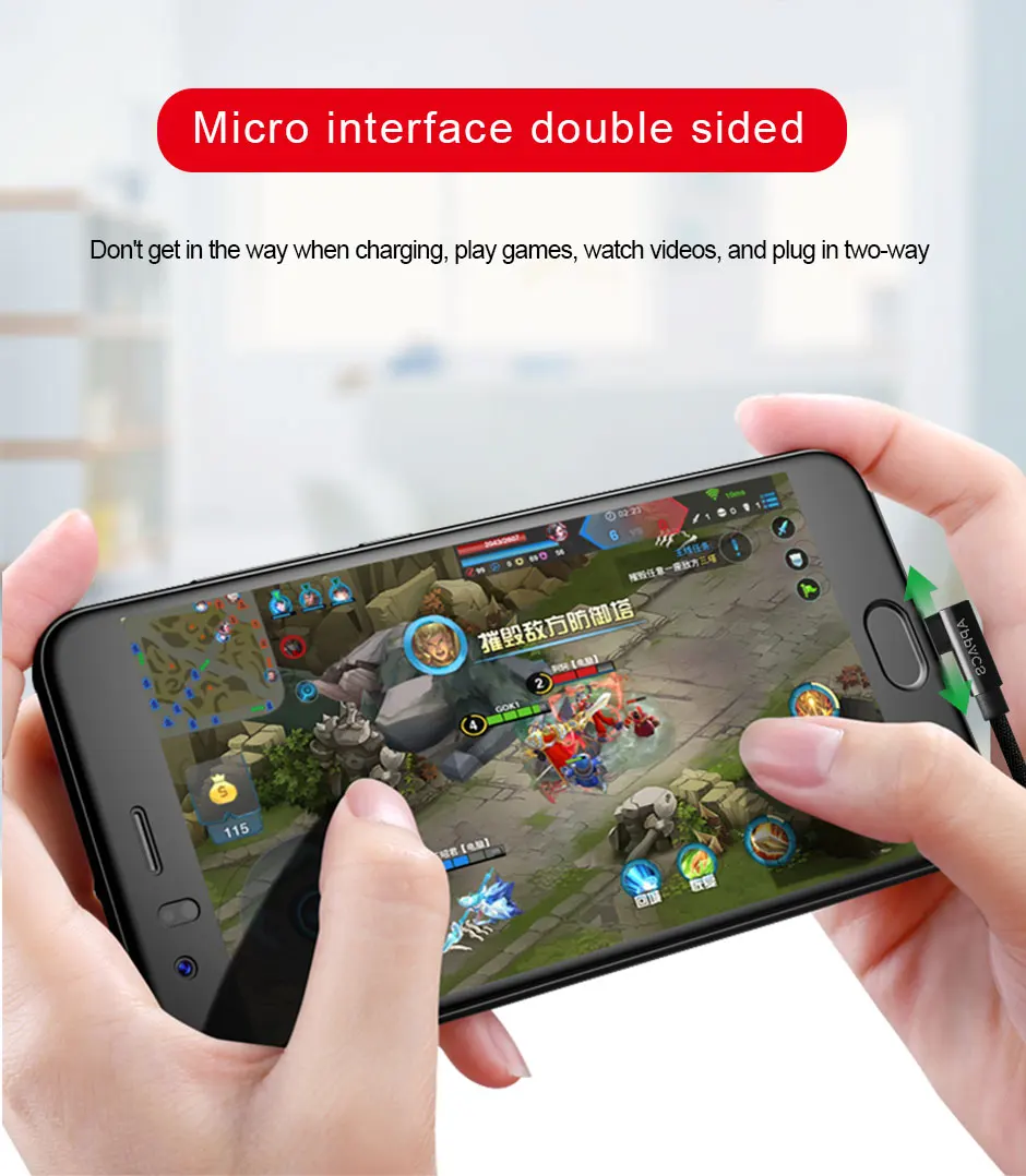 Кабель Micro USB APPACS 4 шт., кабель для быстрой зарядки, кабель для передачи данных 2.4A Micro USB для зарядки USB, кабель для samsung HTC, Huawei, Xiaomi