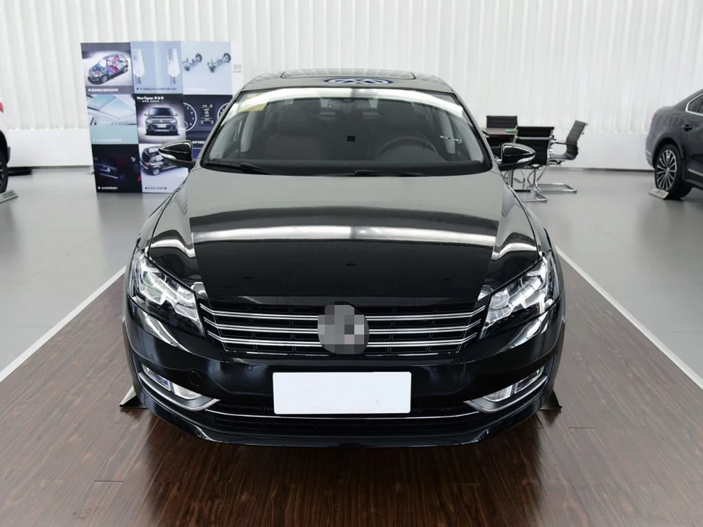 Для Volkswagen VW Passat B7 2011 2012 2013 прозрачная Автомобильная фара с прозрачными линзами