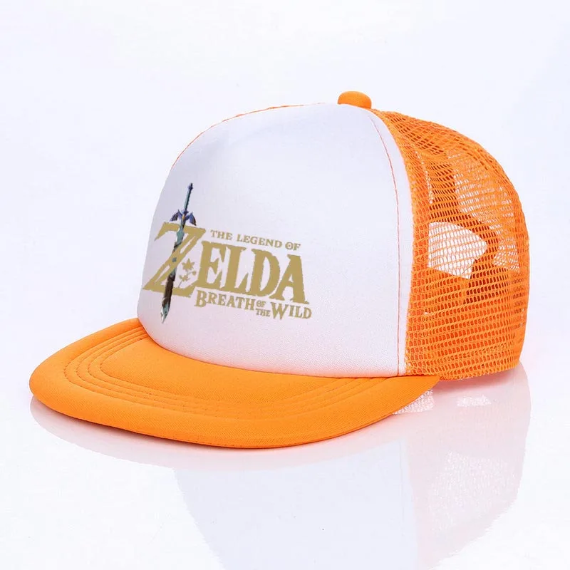 Мужская и женская популярная игра Zelda бейсболка легенда о Зельде скайворд трифорс Snapback Кепка ДЫХАНИЕ МИРА бейсболки YF034