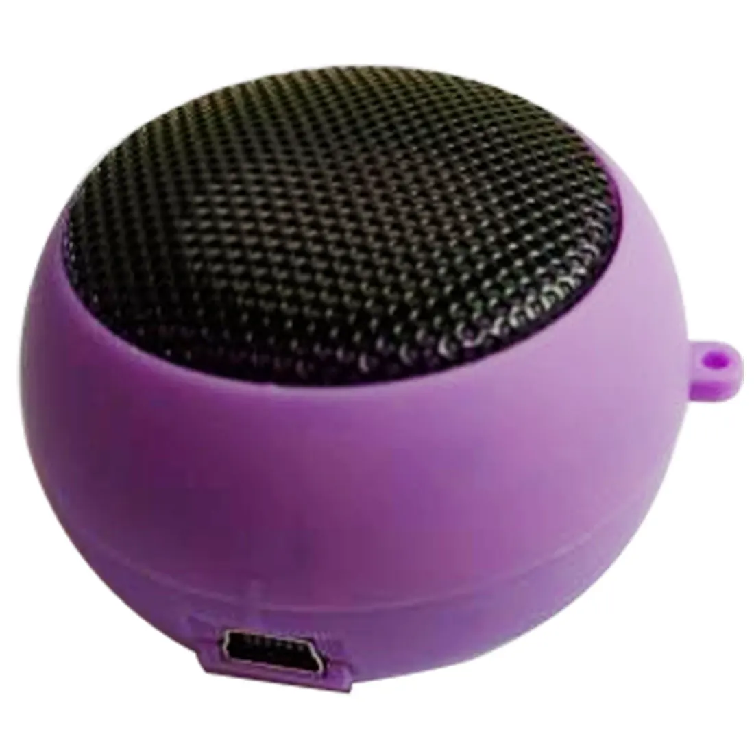 Purple Мини портативный динамик MP3 музыка громкий динамик плеер открытый 3,5 мм проводной динамик звуковая коробка для компьютера телефонов - Цвет: Purple
