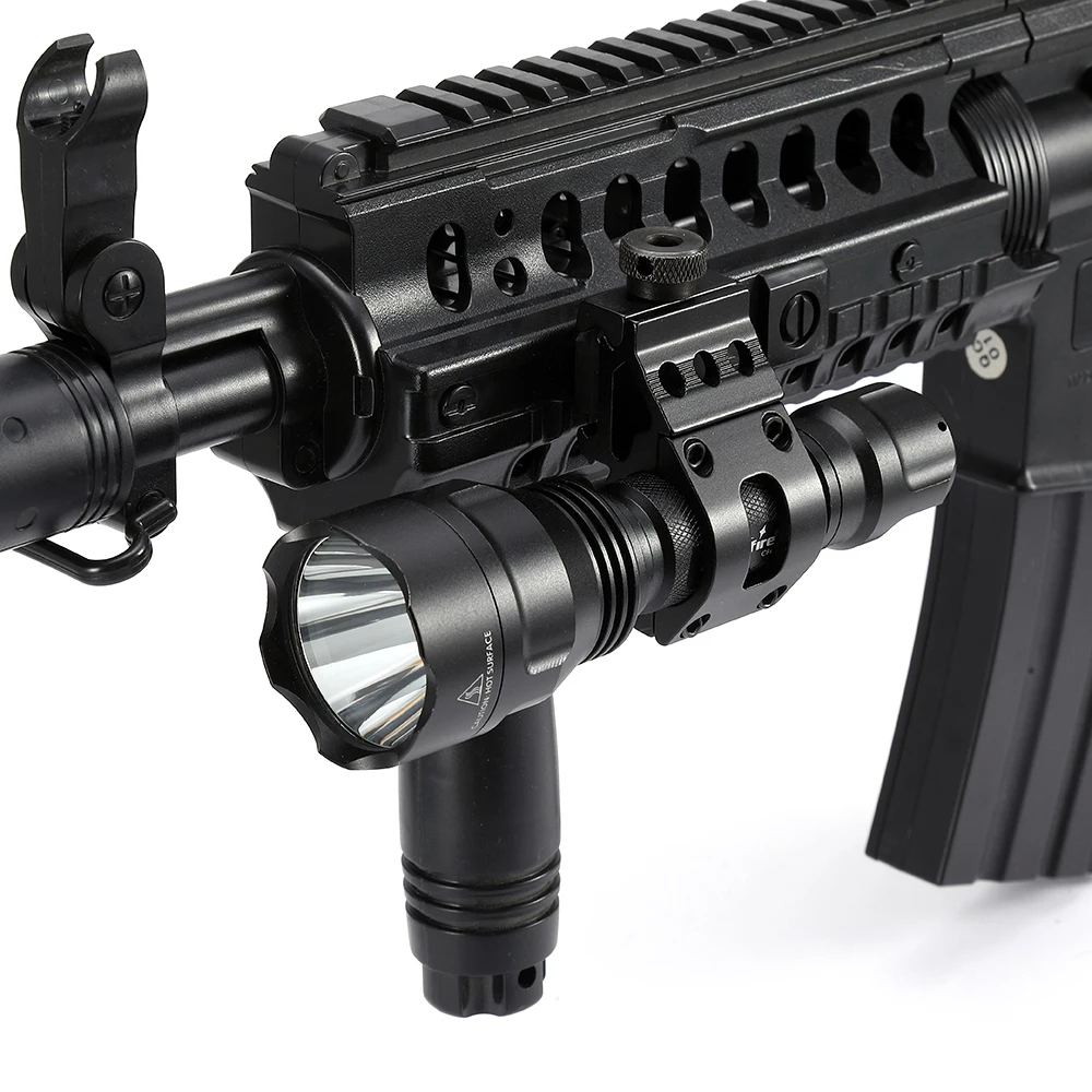 

AloneFire C8 CREE XML T6 LED Tactical Flashlight Torch lantern Airsoft Rifle Scope Shotguns light 18650 Rechargeable battery