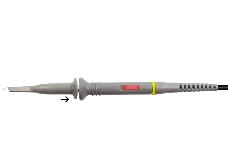 P6100 2PCS Oscilloscope Probe Kit DC-100MHz Scope Clip Test Probe 100MHz For Tektronix HP X1/X10 sonda osciloscopio wholesale