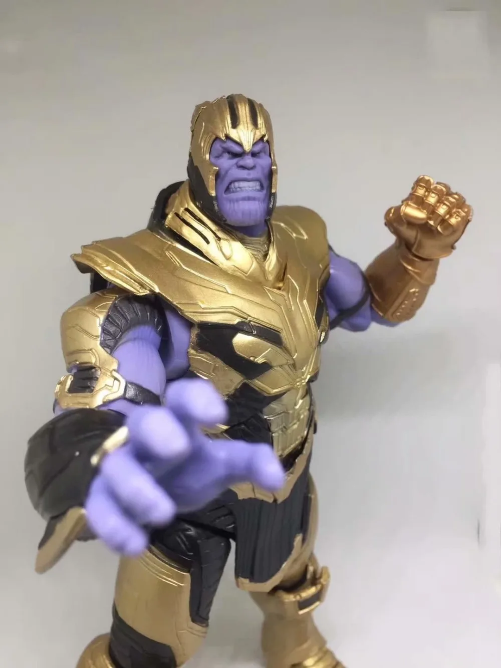 7 дюймов 2019 фильм Marvel Avengers 4 эндшпиль танос ПВХ фигурка Коллекционная модель