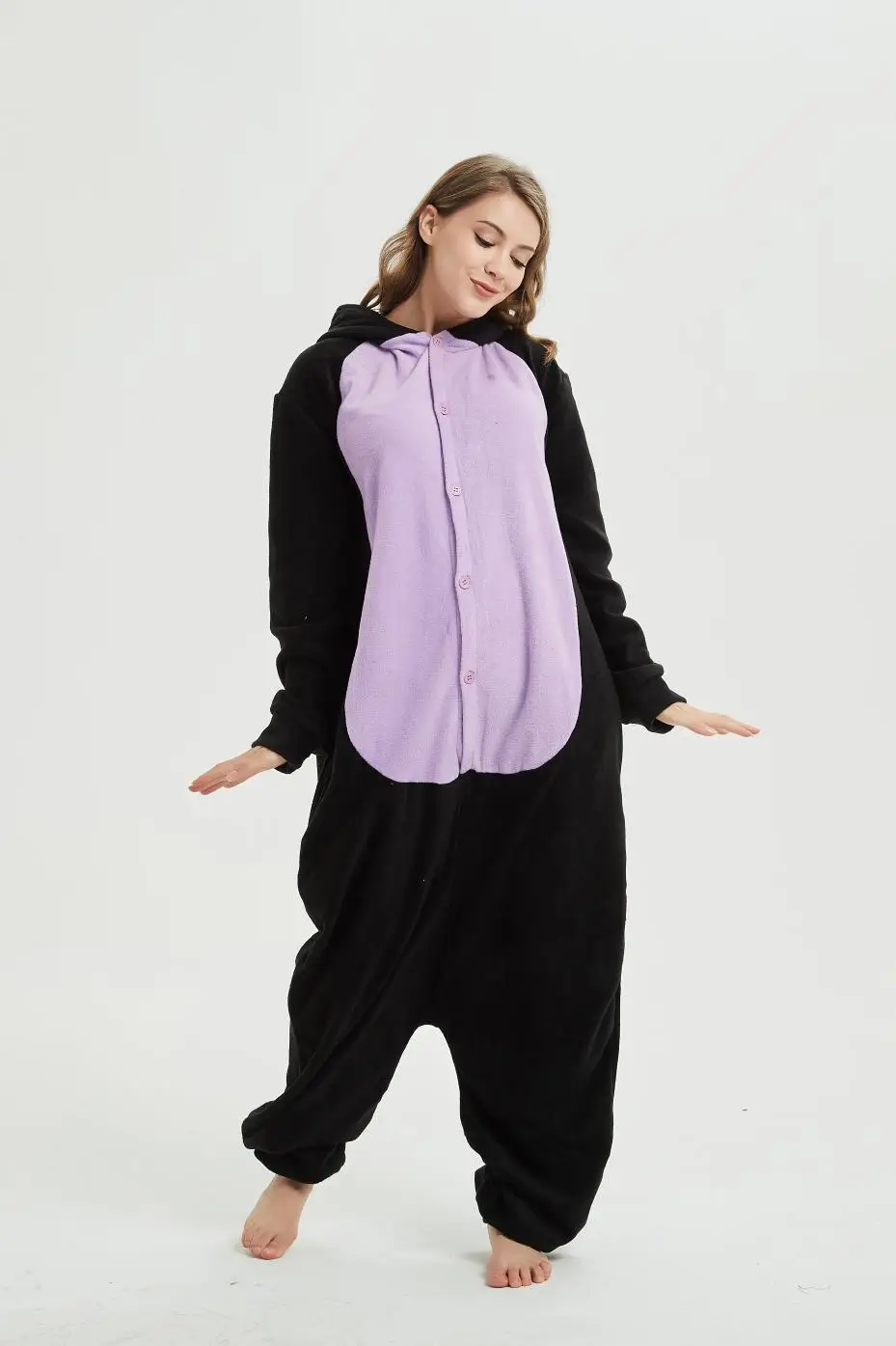 2019 кигуруми Полуночный Кот косплей костюм на Хэллоуин женские милые Мультяшные