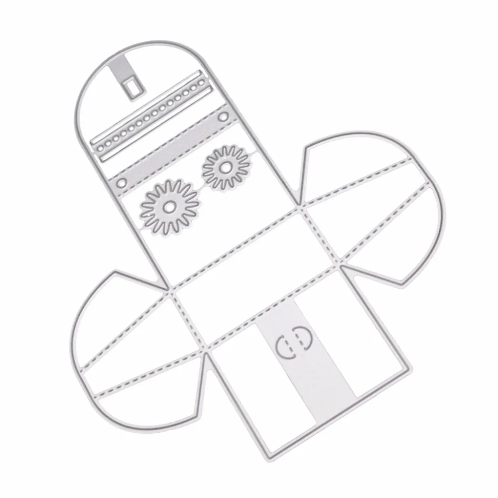 Сумка для девочек металлический режущий трафарет скрапбукинга сделай сам штамп