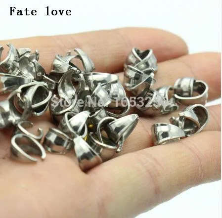 Fate Love 200x Высокое качество тиснение Pinch Скоба из нержавеющей стали кулон крючок