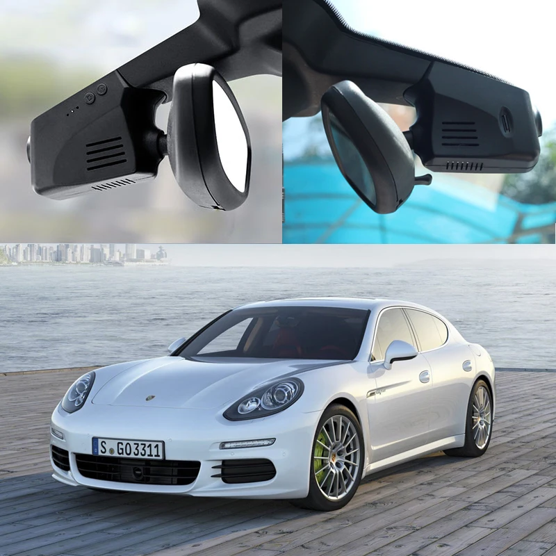YESSUN для Porsche Panamera 2013 ~ 2016 Автомобильный видеорегистратор Мини Wifi камера видео Full HD