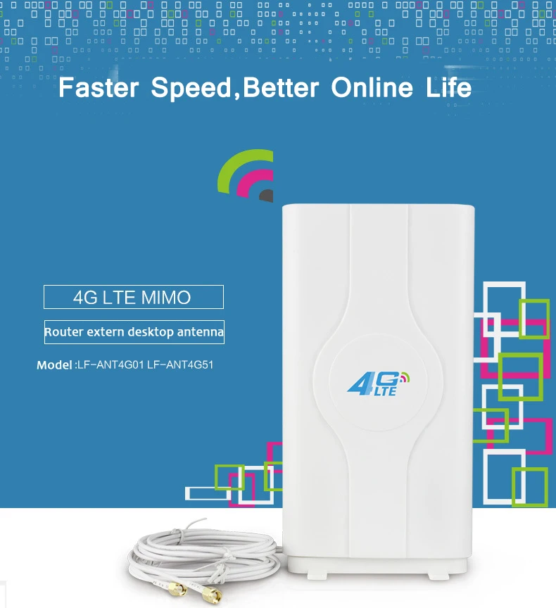 Новая антенна Wi Fi 4G LTE 88 dBi TS9 CRC9 SMA разъем для маршрутизатора B315 B890 B310 B593 B970 B970B B683|3G/4G