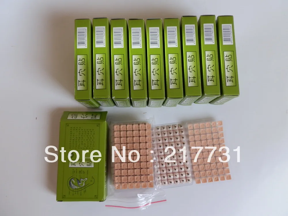 6000 шт. обезболивающие наклейки для ушей|ear acupoints|ear seedspain reliever |