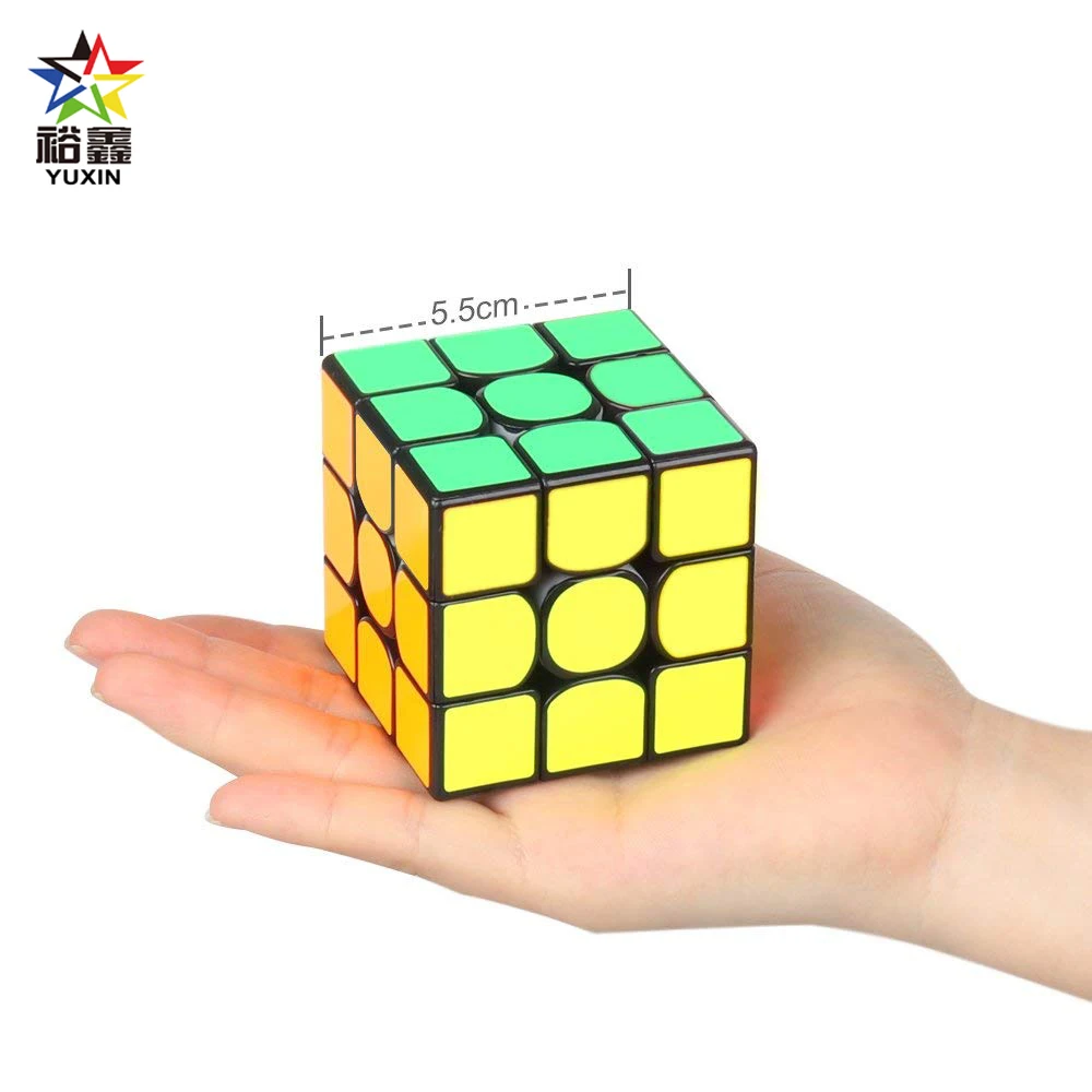 YUXIN Huanglong Профессиональный 3x3x3 Магнитный магический куб скоростной пазл 3x3