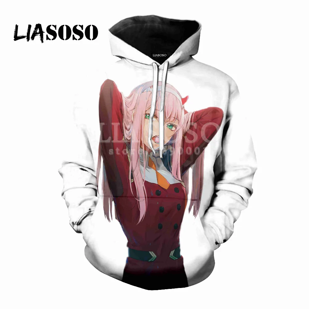 LIASOSO 2018 новинка Лидер продаж аниме для девочек мультфильм ноль два 3D принт