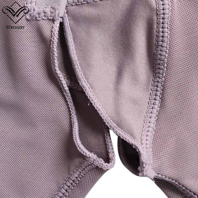 Wechery S 6XL белье боди с открытой промежностью женские Форма r полной длины