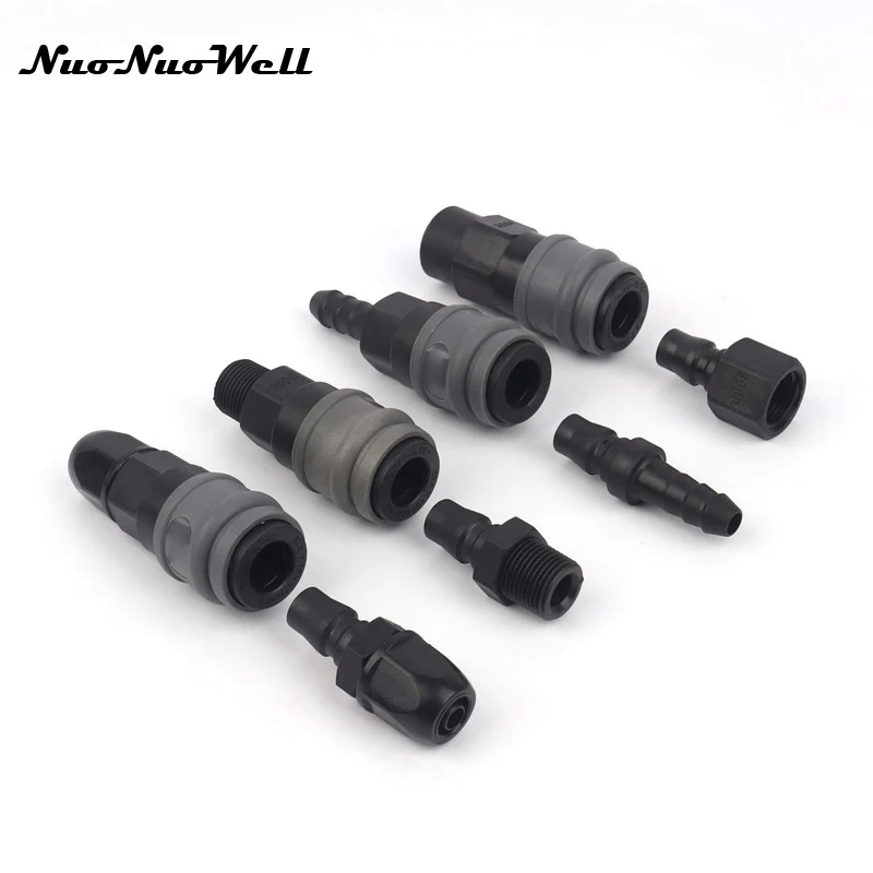 Пластиковые стальные с Тип пневматические фитинги PU трубный быстрый соединитель