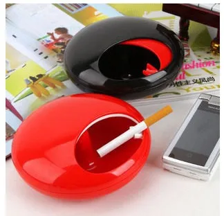 Креативная простая пепельница закрывает крышку и может вращать отличную