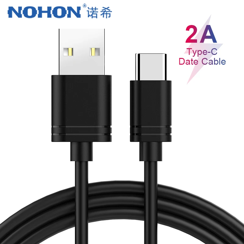 Зарядный кабель NOHON USB Type C для Samsung Gaxaly S8 S9 Plus Oneplus 6 быстрая зарядка Xiaomi5 Huawei шнур