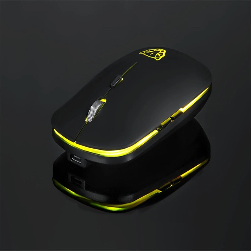 Мышь Raton Motospeed, беспроводная, для ноутбука, Bluetooth, светодиодный, для геймера, компьютерные мыши Raton Inalambrico Ordenador Sem Fio Inalambrico 19Mar11