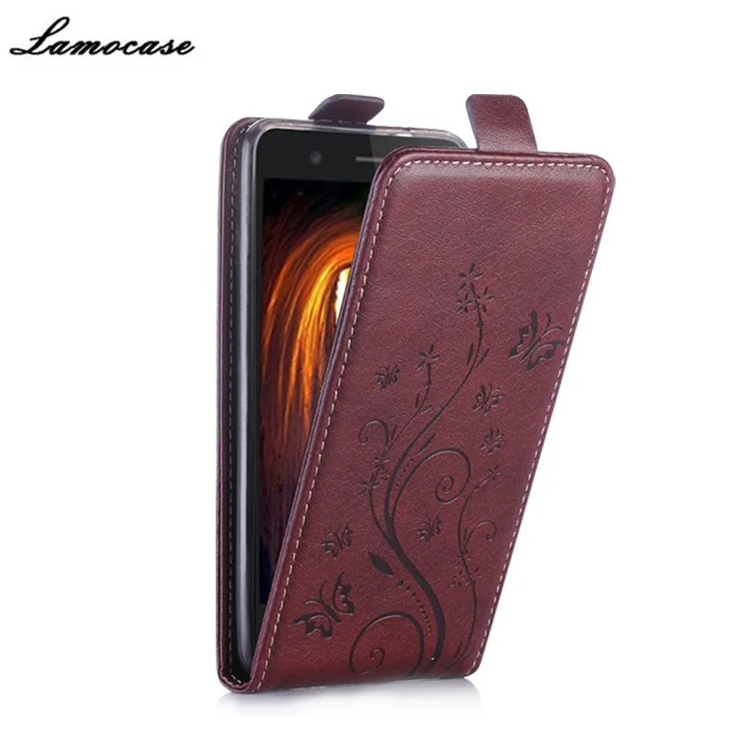 Роскошный кожаный чехол для HOMTOM HT17 откидная крышка бабочки окрашены Pro 5 дюймов