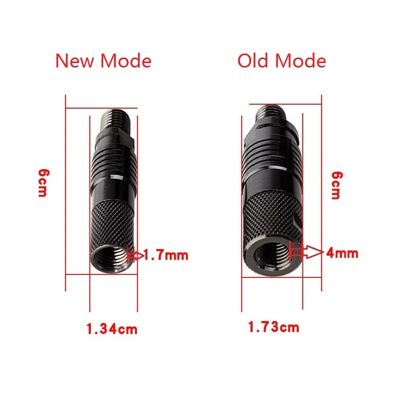 6 см металлическая рыболовная сигнализация адаптер быстроразъемный Разъем для