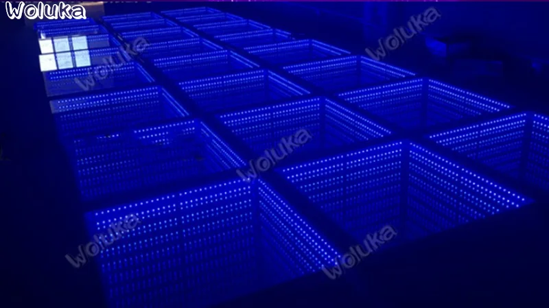 50 см 3D зеркальный танцпол маленький прозрачный Бар Паб KTV сценический