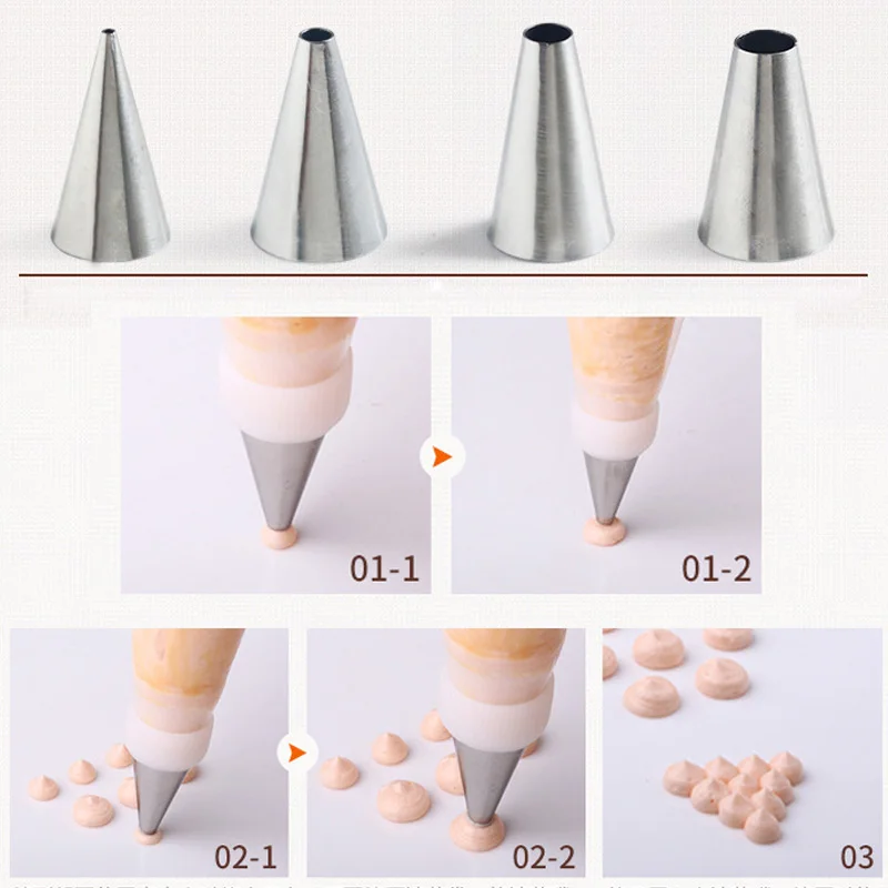 32 шт./компл. 304 сопло из нержавеющей стали глазурь трубопроводы Кондитерские