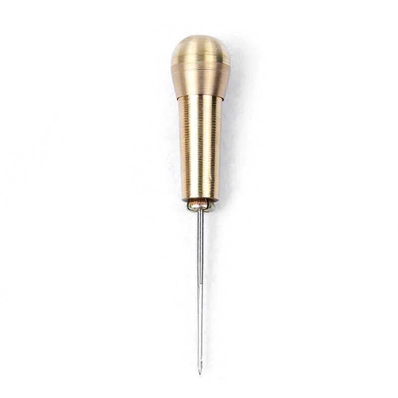 4Pcs Tools Needles Canvas Leather Sewing Awl Hand Stitcher Kit Tools For Shoes Repair Canvas Leather Tent Leather Craft Needle