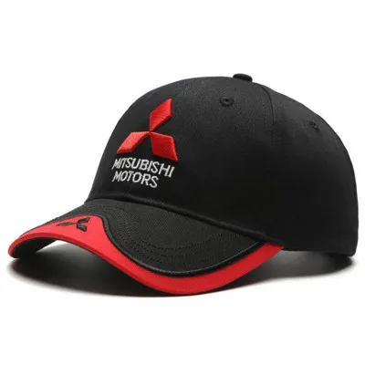 Новинка, 3D Кепка Mitsubishi, автомобильная Кепка с логотипом MOTO GP Racing F1, бейсбольная Регулируемая бейсбольная кепка, Повседневная Кепка для грузовика