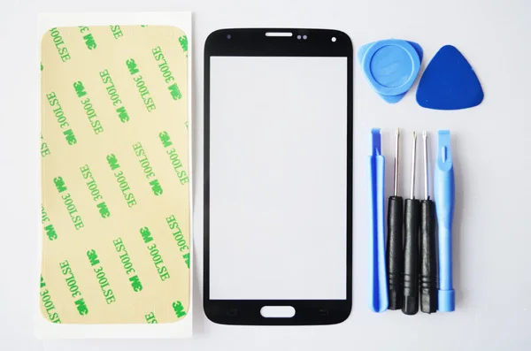 Авиапочтой Бесплатно Черная Передняя Внешний Объектив Стекло Сенсорного Экрана