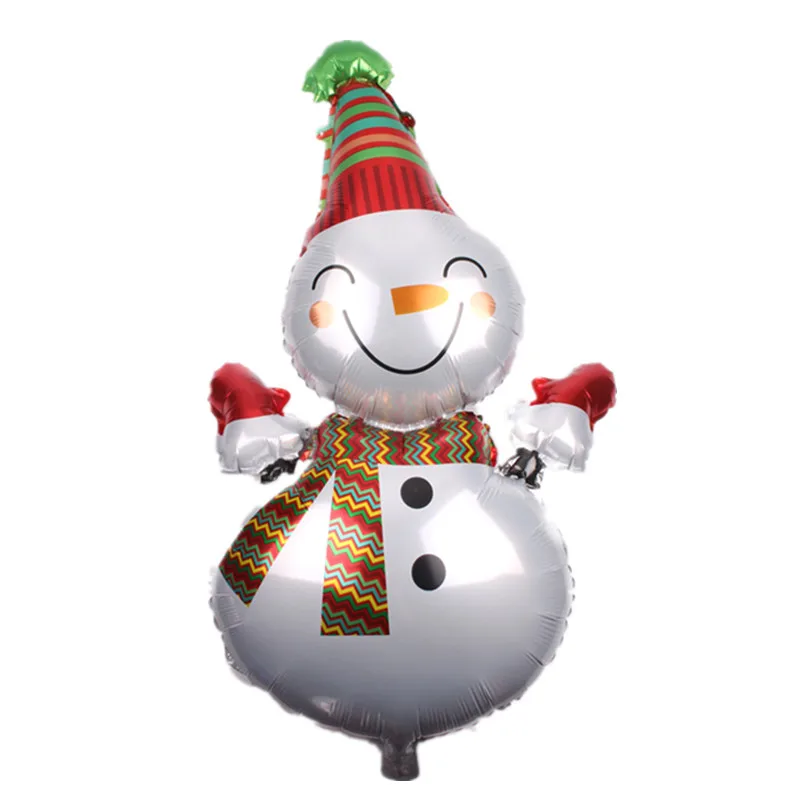 XXPWJ New Snowman Shape Aluminum Film Balloon Christmas Party Decorative Inflatable Toys V-015 | Дом и сад