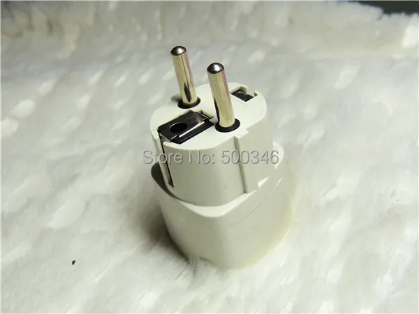 Высококачественный Белый Универсальный 2 контактный переходник для
